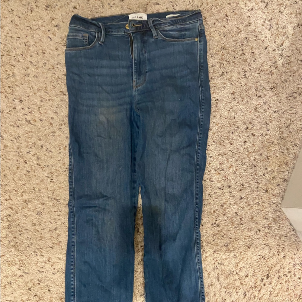 Frame Le Sylvie straight. Size 27